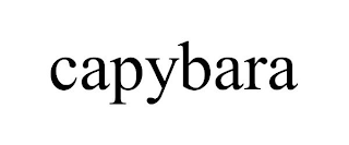 CAPYBARA