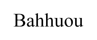 BAHHUOU