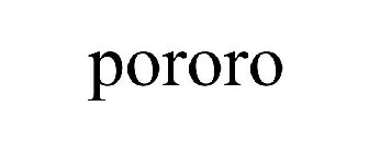 PORORO