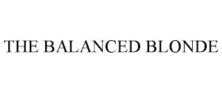 THE BALANCED BLONDE