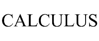 CALCULUS