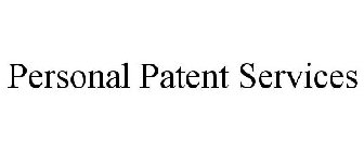 PERSONAL PATENT SERVICES