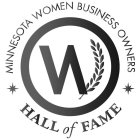 MINNESOTA WOMEN BUSINESS OWNERS HALL OF FAME