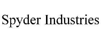 SPYDER INDUSTRIES