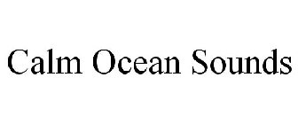 CALM OCEAN SOUNDS