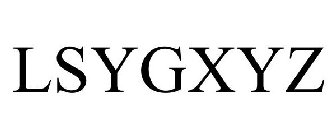 LSYGXYZ