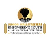 JUNIOR WALLSTREETERS EMPOWERING YOUTH WITH FINANCIAL WELLNESS TODAY'S INVESTORS STARTED YESTERDAY