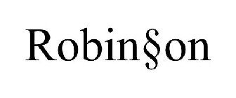 ROBIN§ON