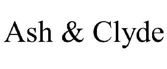 ASH & CLYDE