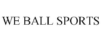 WE BALL SPORTS