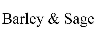 BARLEY & SAGE