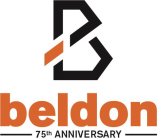 B BELDON 75TH ANNIVERSARY