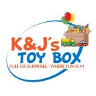 K&J'S TOY BOX FULL OF SURPRISES - WHERE FUN IS #1