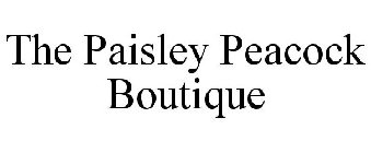 THE PAISLEY PEACOCK BOUTIQUE