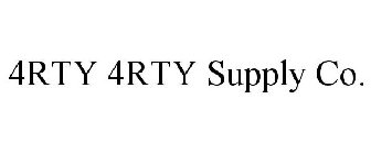 4RTY 4RTY SUPPLY CO.