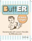 BUTTER SOOTHING DIAPER BALM ALL NATURAL & ORGANIC HANDMADE WITH LOVE IN USA BUTTERCARE.COM