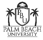 PBU PALM BEACH UNIVERSITY