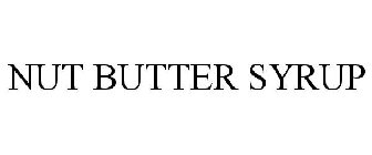 NUT BUTTER SYRUP