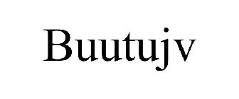 BUUTUJV