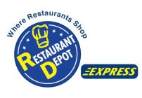 RESTAURANT DEPOT EXPRESS WHERE RESTAURANTS SHOP