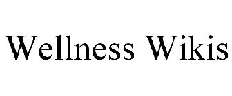 WELLNESS WIKIS