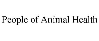 PEOPLE OF ANIMAL HEALTH