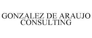 GONZALEZ DE ARAUJO CONSULTING
