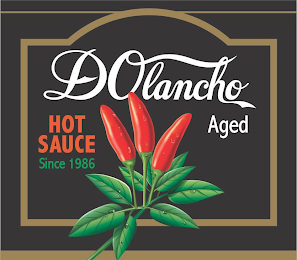 DOLANCHO HOT SAUCE SINCE 1968 AGED