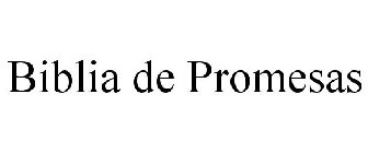 BIBLIA DE PROMESAS