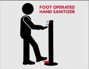FOOT OPERATED HAND SANITIZER