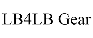 LB4LB GEAR