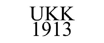 UKK 1913