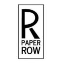 R PAPER ROW