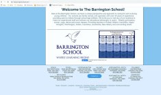 BARRINGTON SCHOOL WHERE LEARNING BEGINS