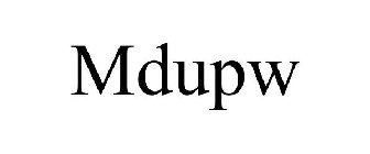 MDUPW