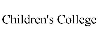 CHILDREN'S COLLEGE