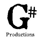 G # PRODUCTIONS
