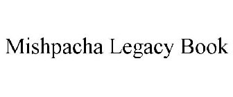 MISHPACHA LEGACY BOOK