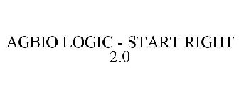 AGBIO LOGIC - START RIGHT 2.0
