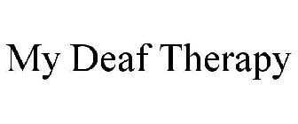 MY DEAF THERAPY