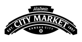 HISTORIC EST. CITY MARKET 1857 KANSAS CITY