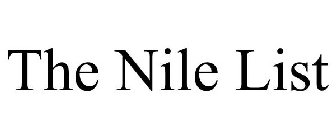 THE NILE LIST