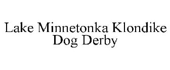 LAKE MINNETONKA KLONDIKE DOG DERBY