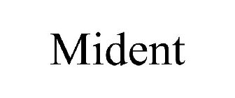 MIDENT