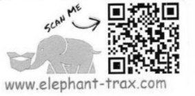 SCAN ME WWW.ELEPHANT-TRAX.COM