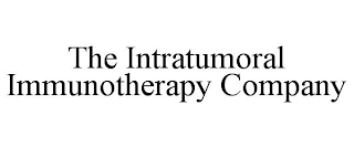 THE INTRATUMORAL IMMUNOTHERAPY COMPANY