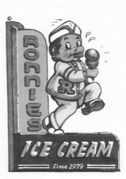 R RONNIES ICE CREAM SINCE 1979