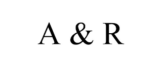 A & R