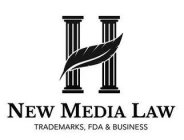 H NEW MEDIA LAW TRADEMARKS, FDA & BUSINESS