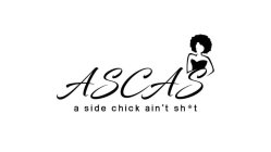 ASCAS A SIDE CHICK AIN'T SH*T